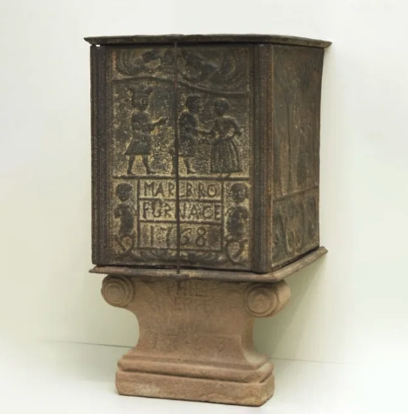 Five-Plate Stove at Conestoga House & Gardens