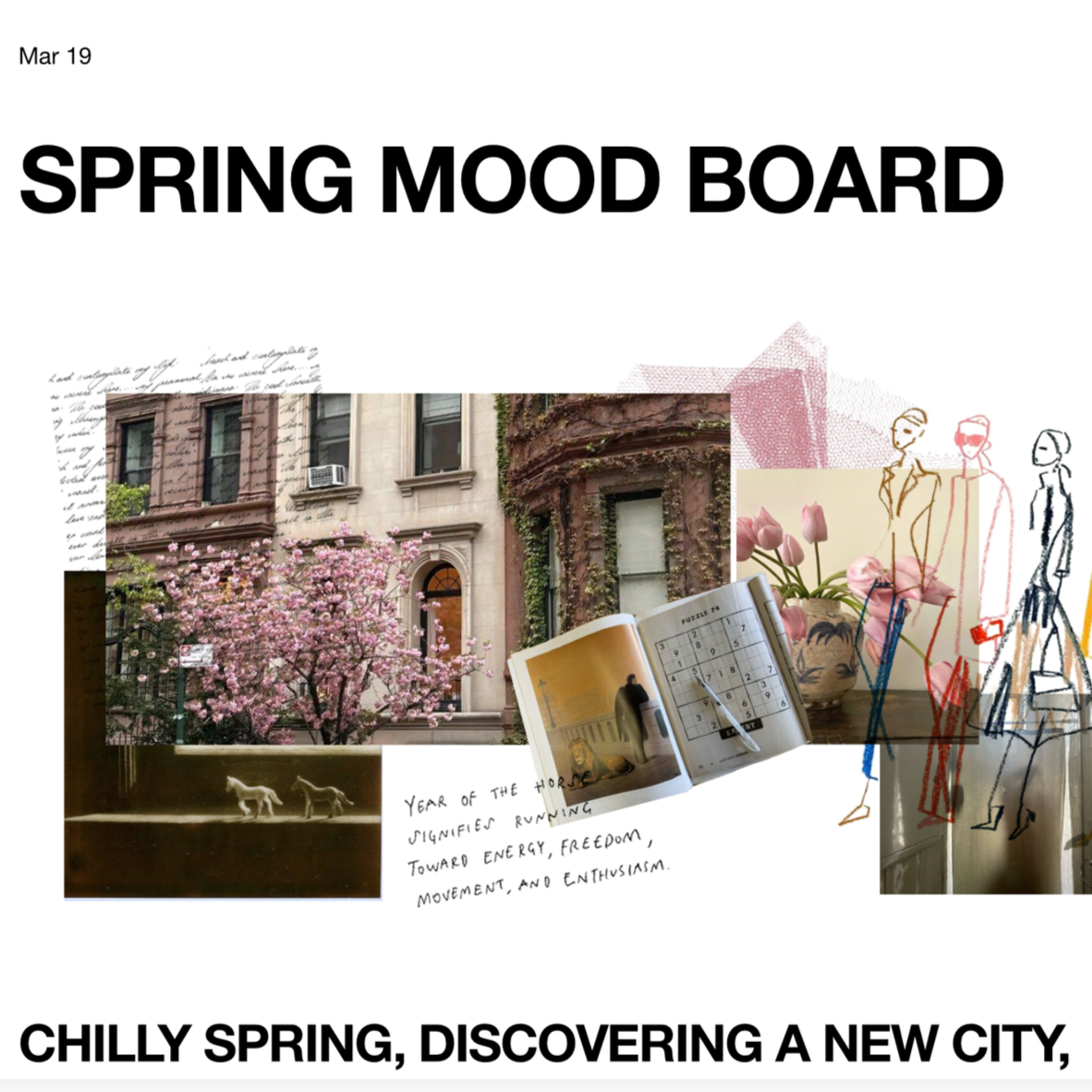 SPRING MOOD BOARD