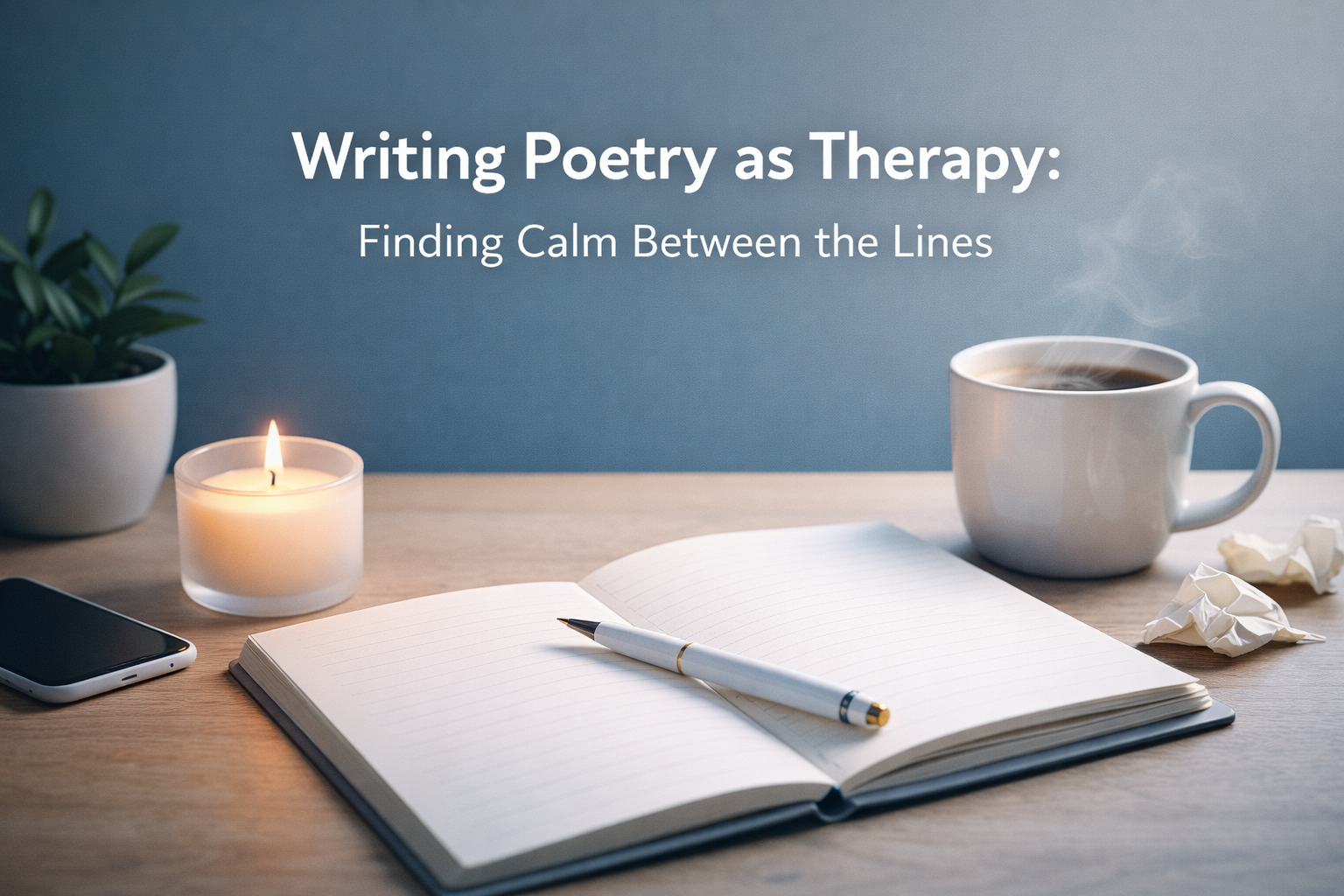 Writing Poetry as Therapy: Finding Calm Between the Lines