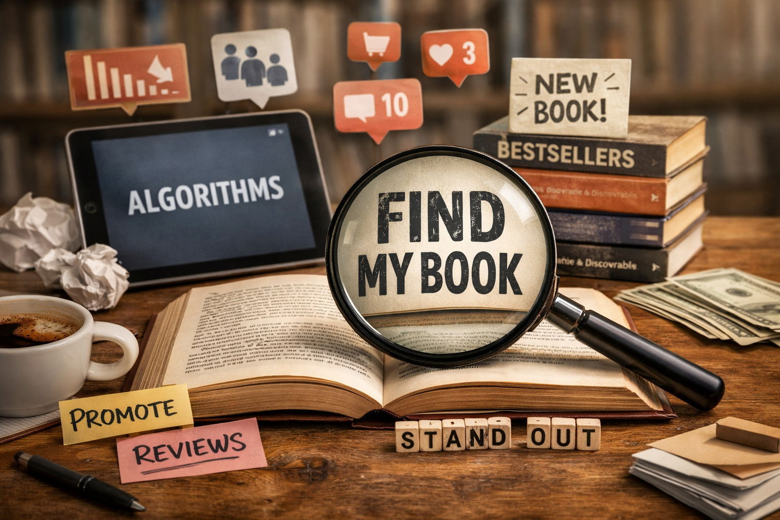 The Biggest Challenge for Indie Authors: Book Discoverability