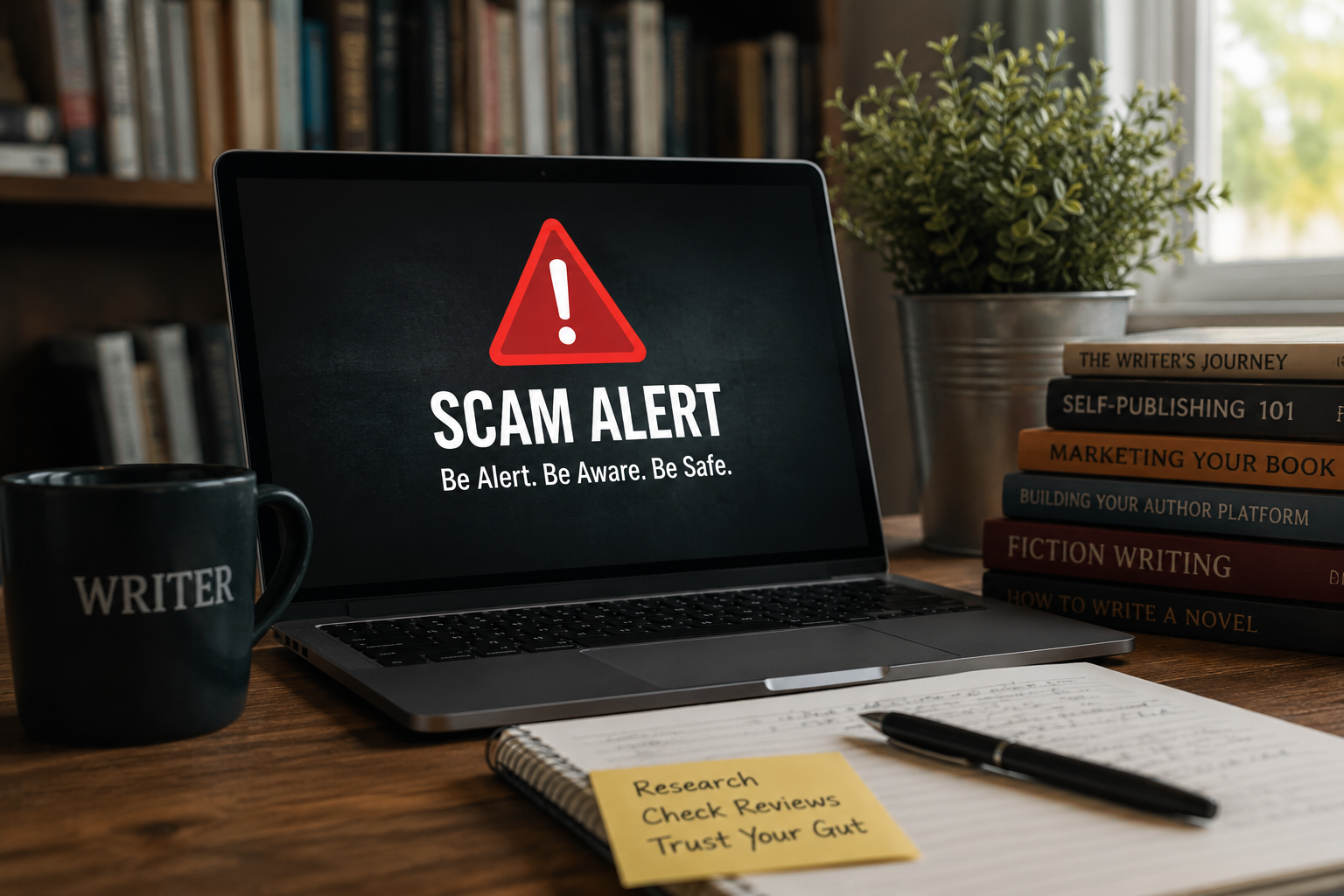 Indie Authors and the Daily Battle Against Scams