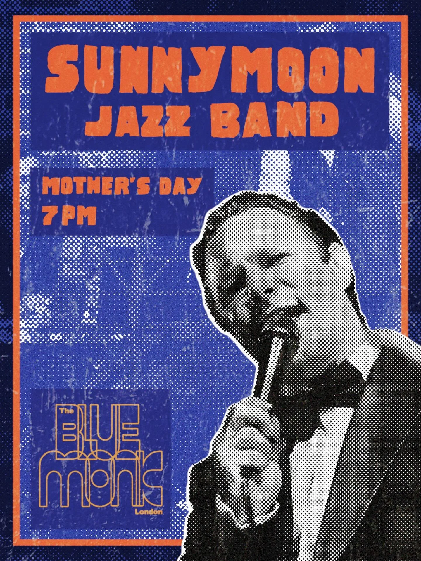 This Mother&rsquo;s Day - March 15th - come and enjoy a selection of swinging renditions of the great Jazz Standards from the Sunnymoon Jazz Band! 

Doors are at 6, tickets available on dice (or &pound;7 on the door).