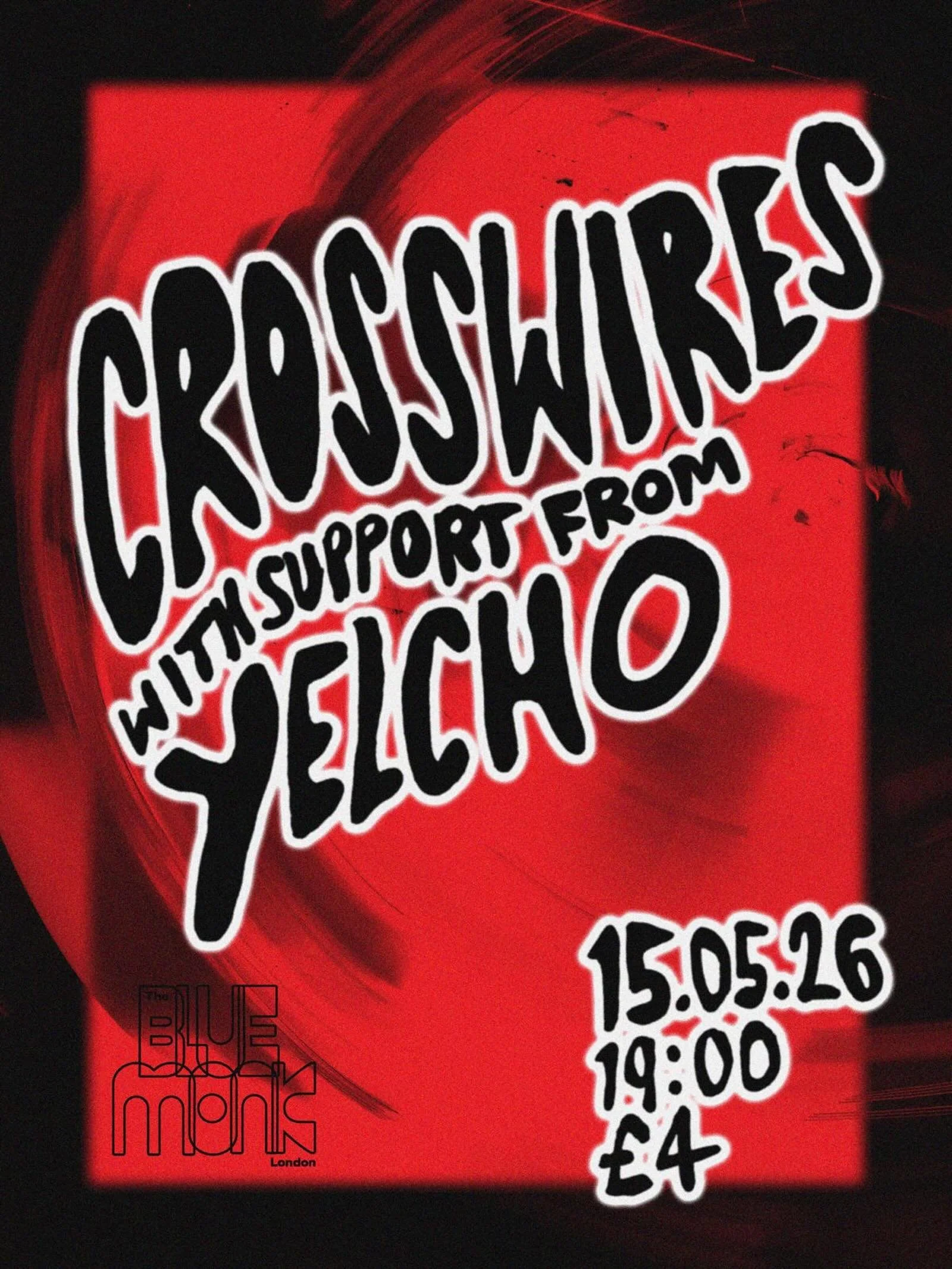 We&rsquo;ve got a banger of a Friday night coming up at The Blue Monk. Two great bands for less than the price of a pint!

@crosswires just released their latest of several singles this year, so be sure to come and celebrate this latest release!

Joi