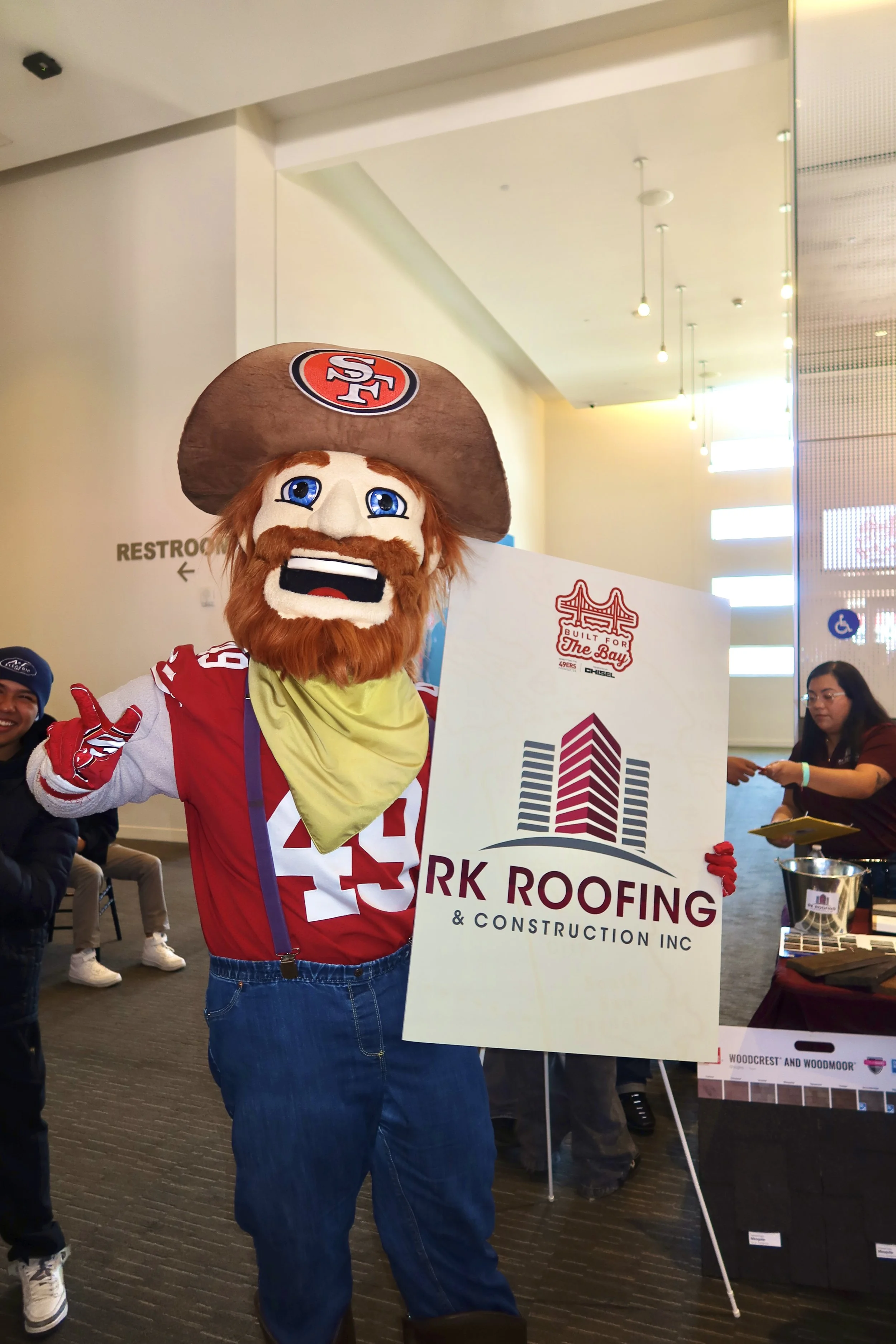RK Roofing Goes to Levi's Stadium for Built for the Bay