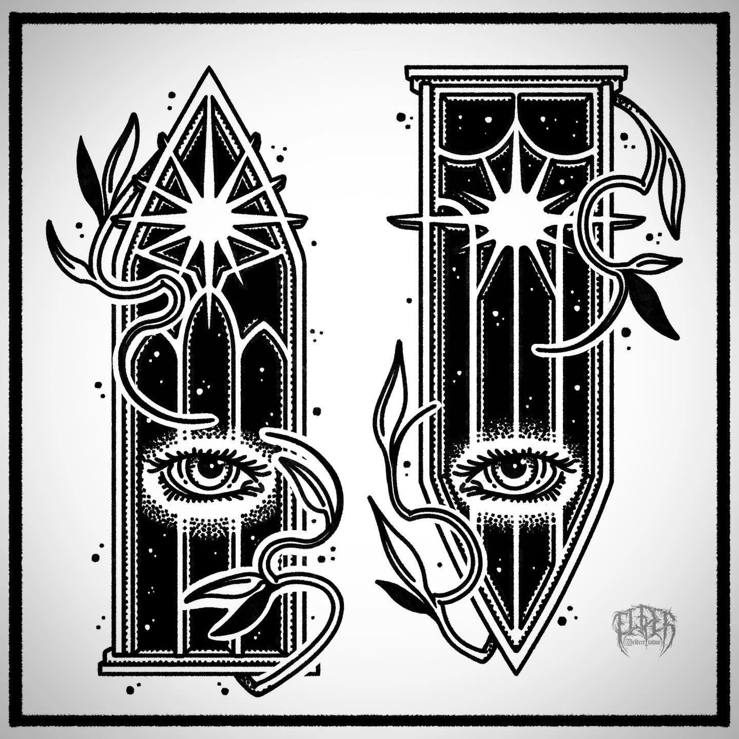 Some more new designs available - dm to claim!

@simplestudiotattoo 

#brisbaneart #brisbaneblackwork #macarbe #darakart #gothic #dotwork #brisbanetattoo #somber #tattoodesigns