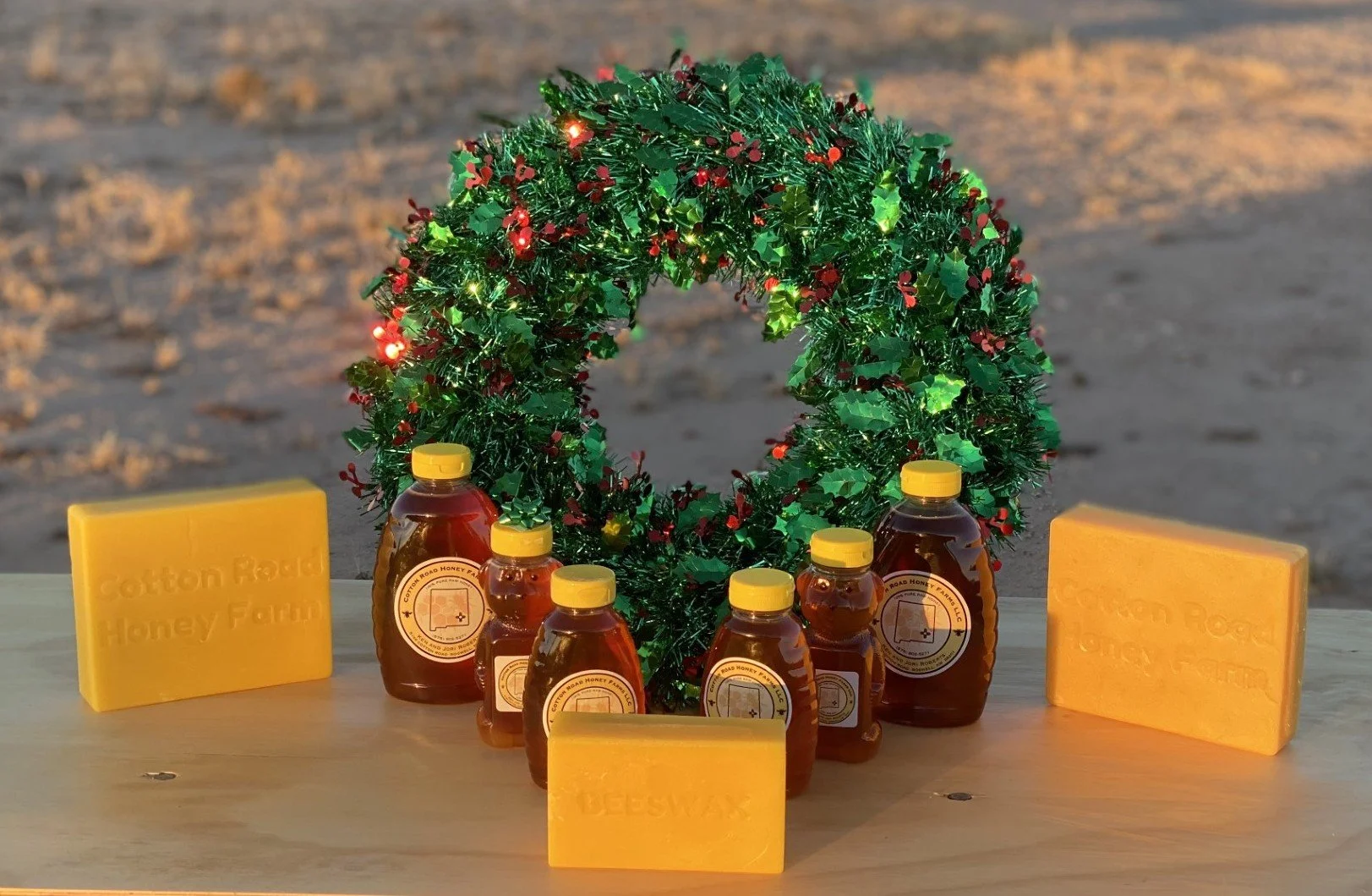 Natural Beeswax Blocks