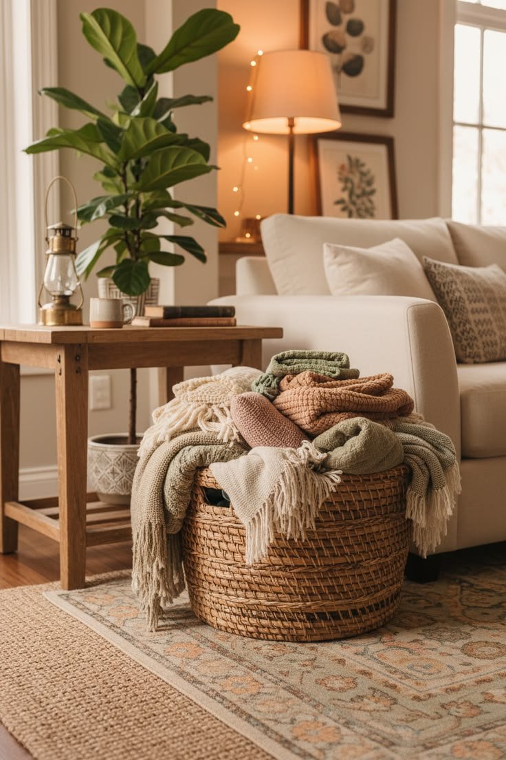 5 Ways to Decorate with Baskets