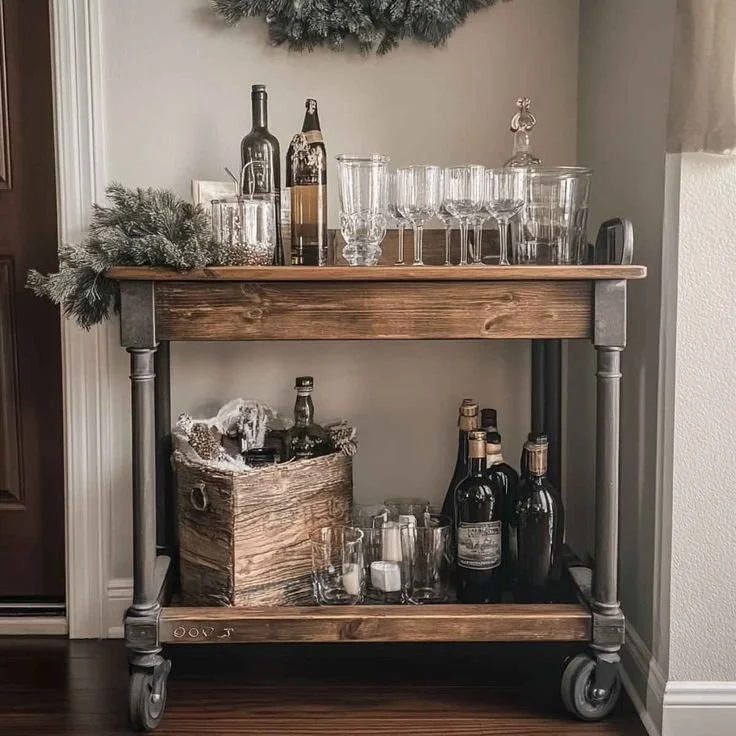 Bar Cart Ideas for At-Home Happy Hour