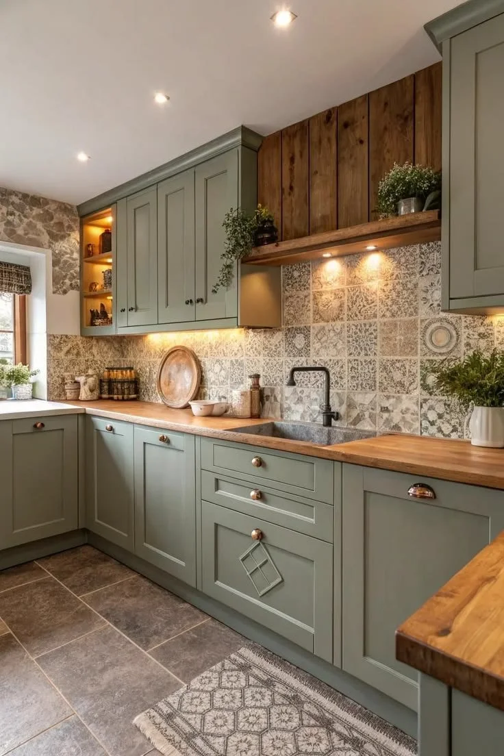 How Colorful Kitchens are Making a Comeback