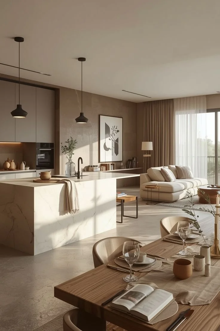 open concept interiors inspo