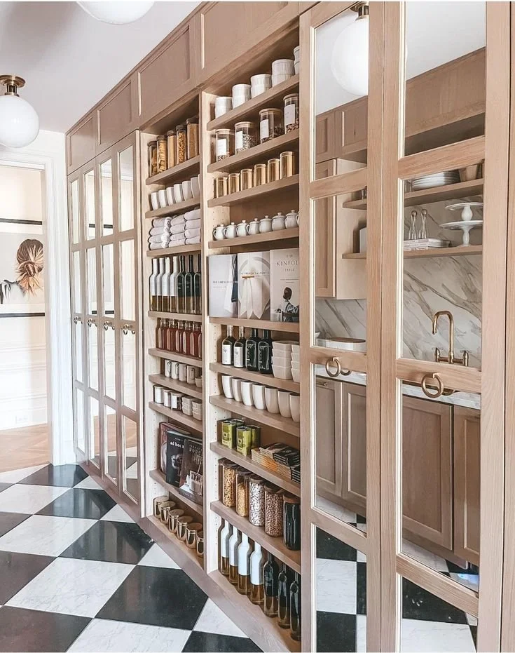 passthrough kitchen pantry