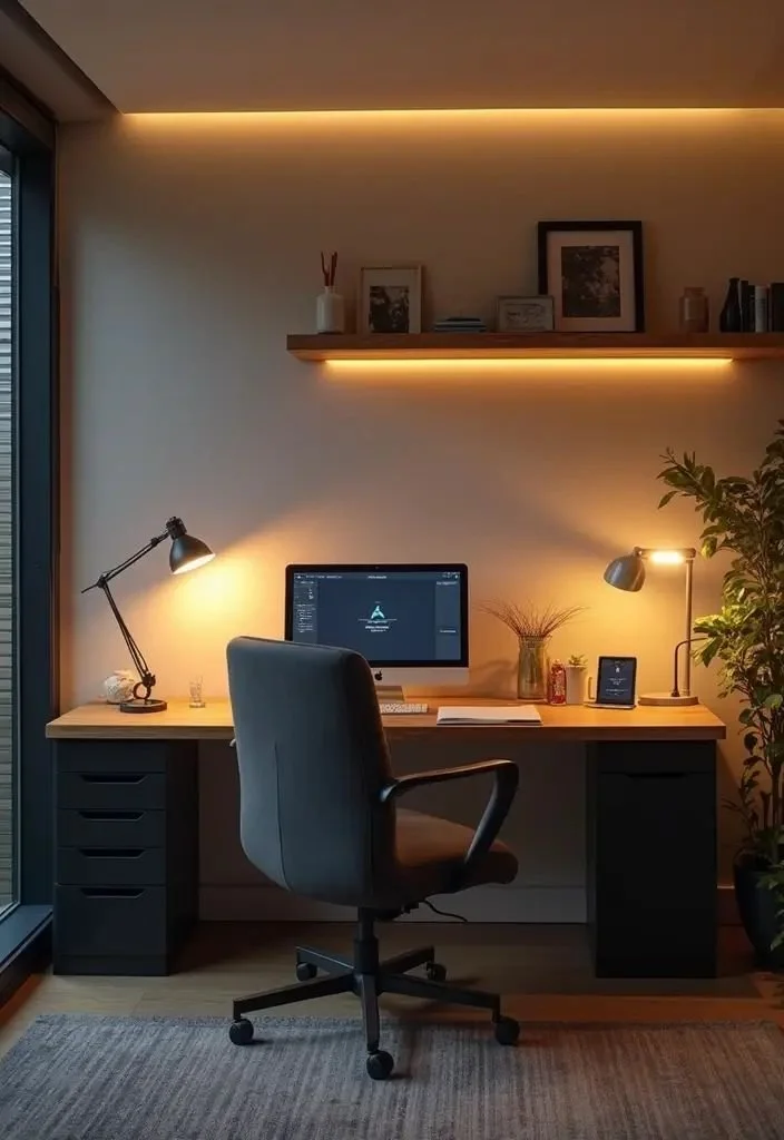 task lighting for home office