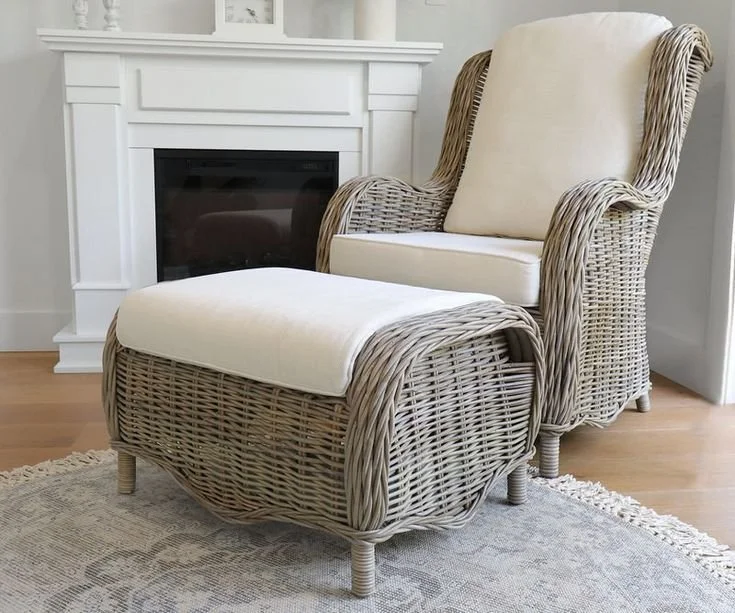 classy rattan armchair for luxury living