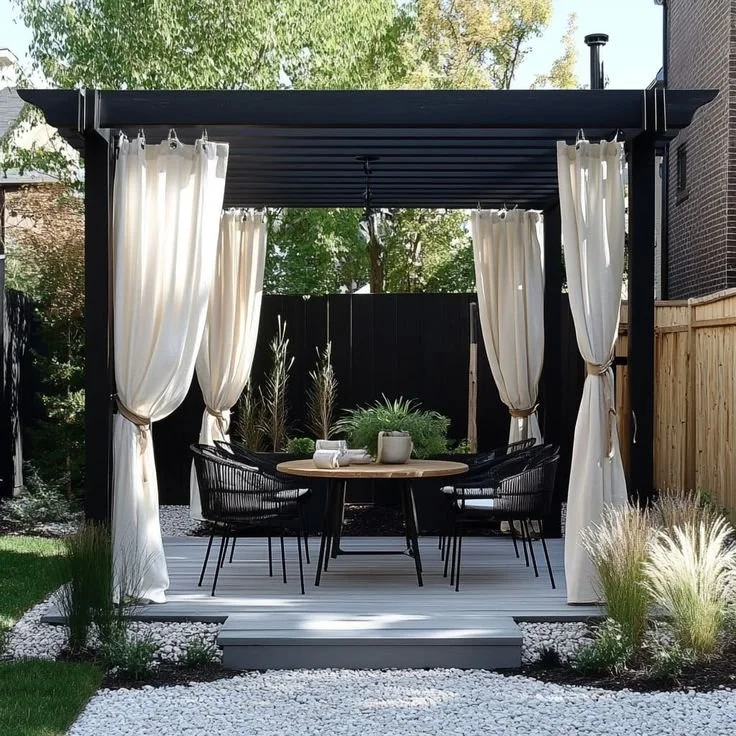 pergola styles for luxury backyard