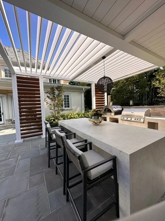 pergola styles for luxury backyard