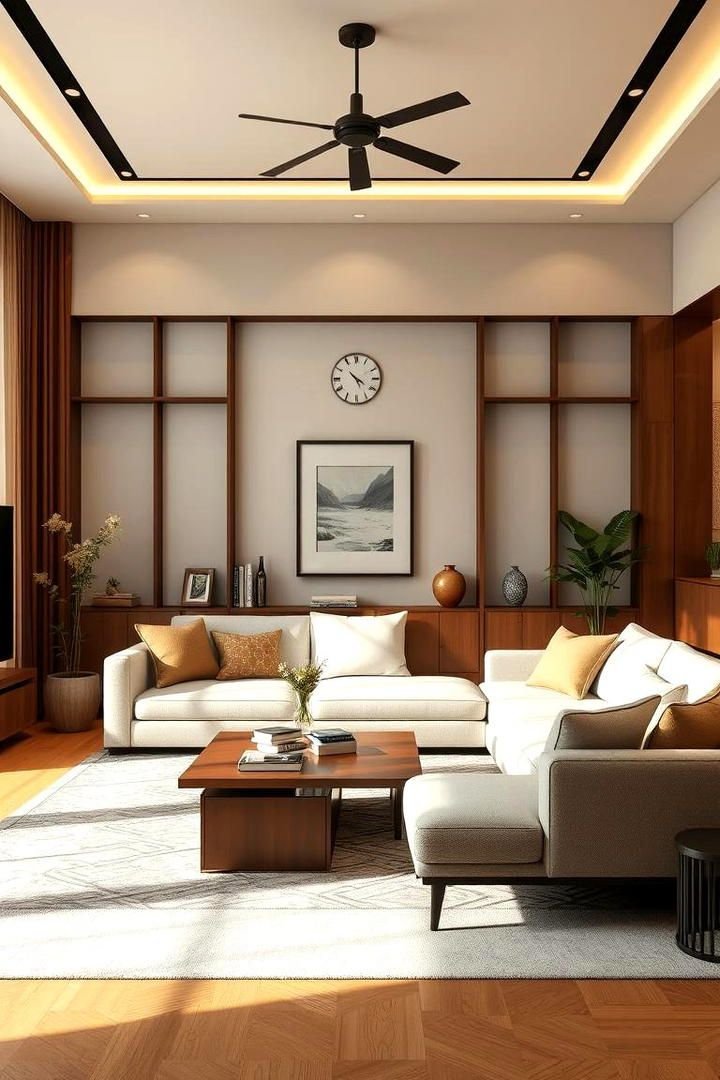 Feng Shui Luxury Living Room
