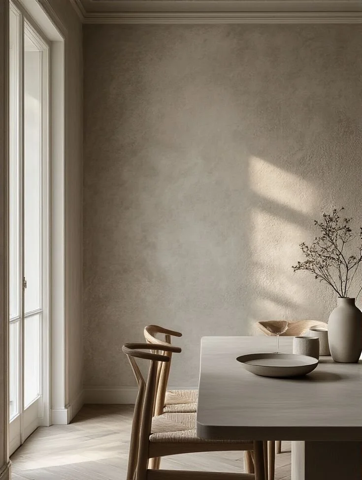 Color washing in luxury modern home