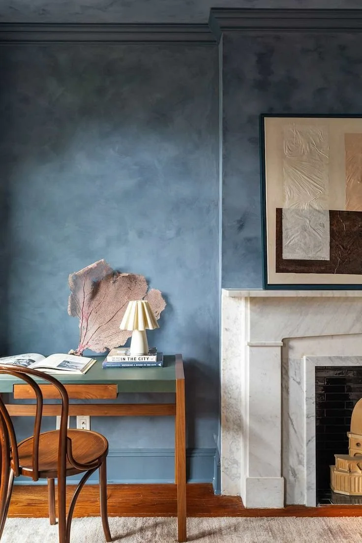 Color washing in luxury modern home