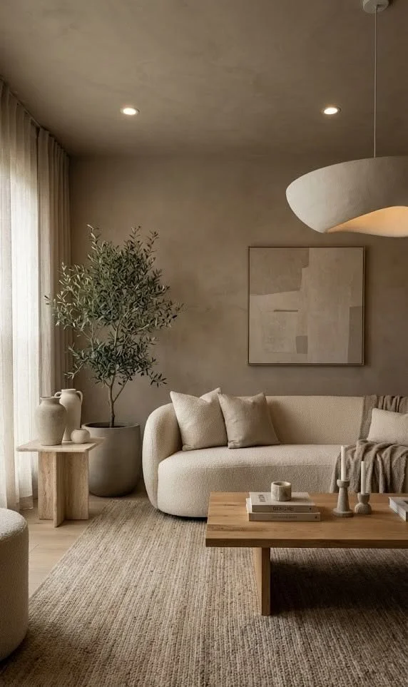 big planter for luxury living room