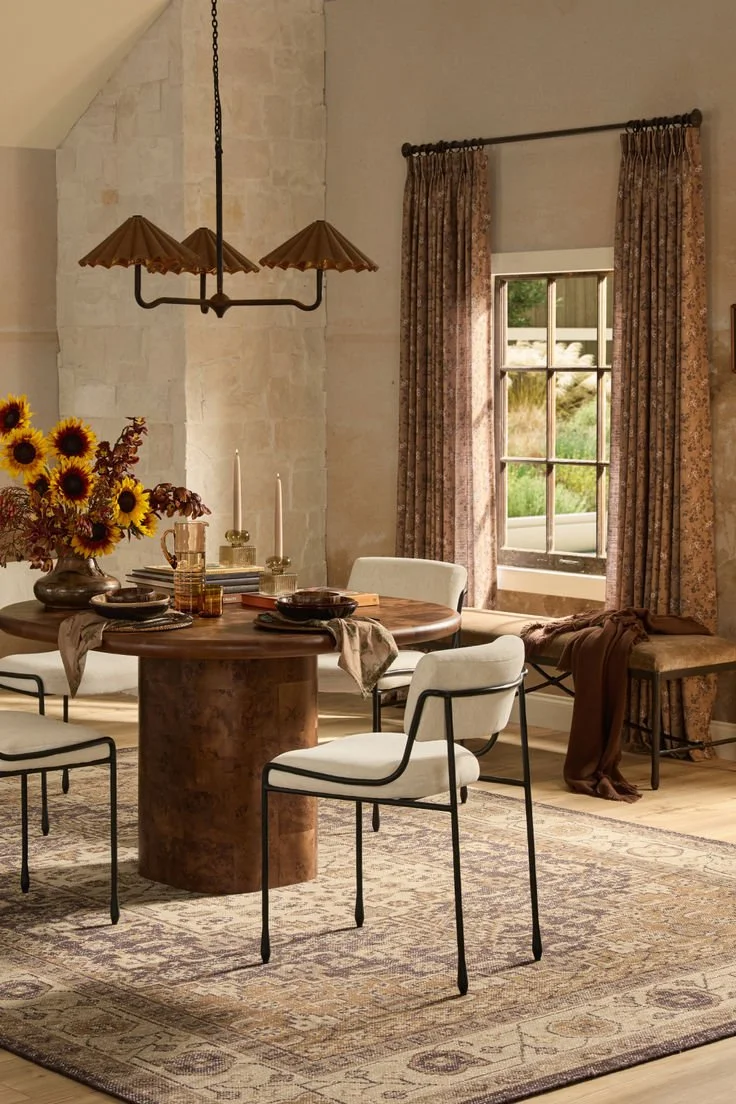 Large rug for dining room