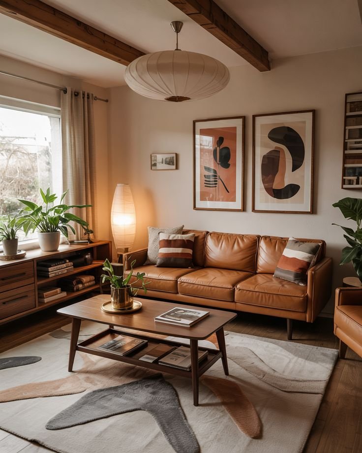 Midcentury modern living room inspiration