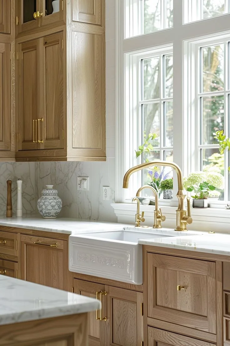 metallic accents for luxury home kitchen