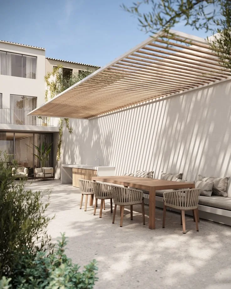 pergola styles for luxury backyard