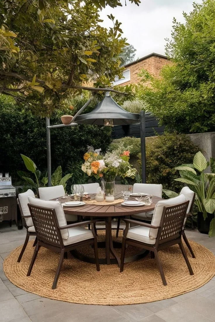 Al Fresco Dining Setup