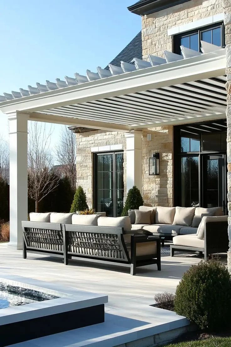 garden seating for luxury homes
