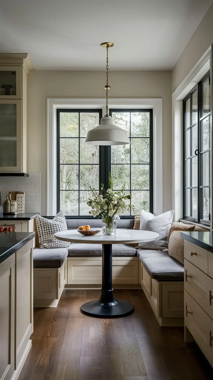 cozy kitchen nook inspo