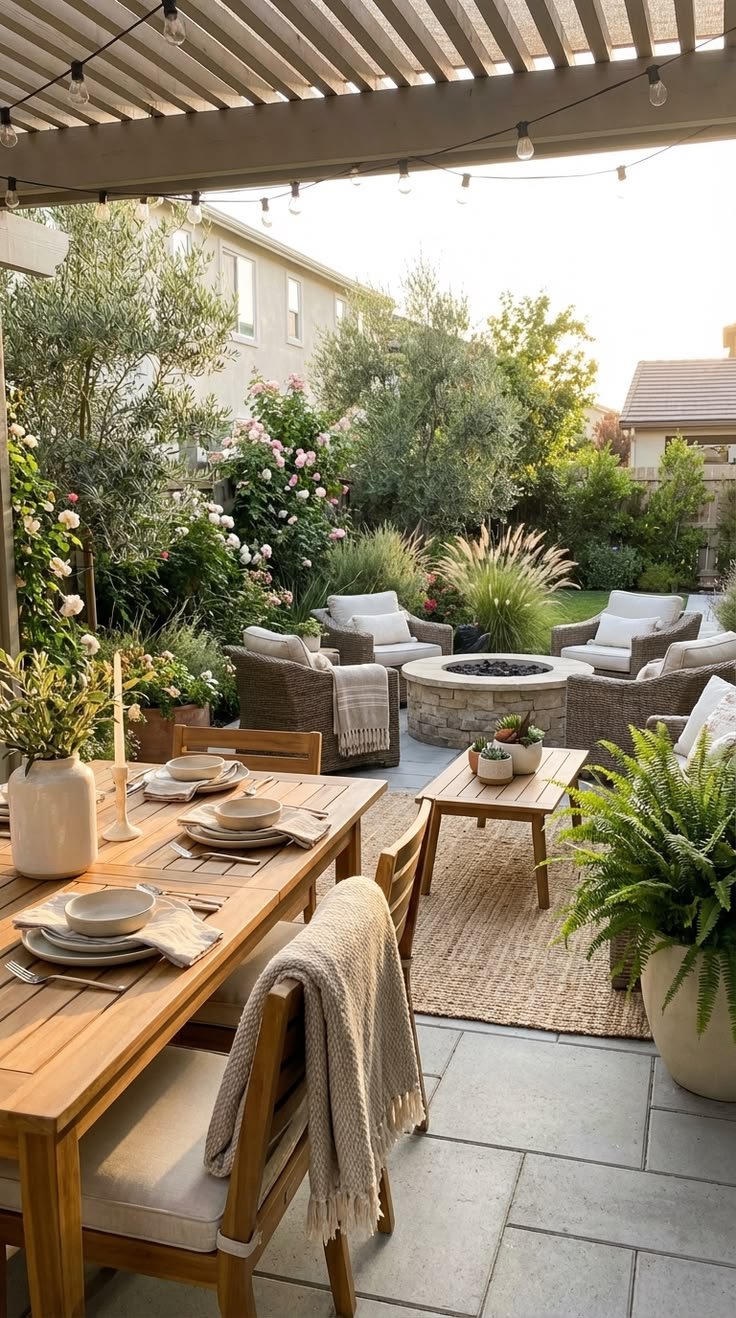 small backyard layout inspiration for luxury homes