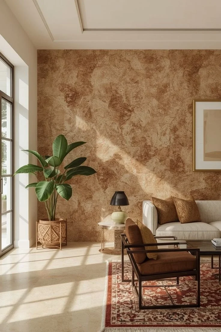 Color washing in luxury modern home