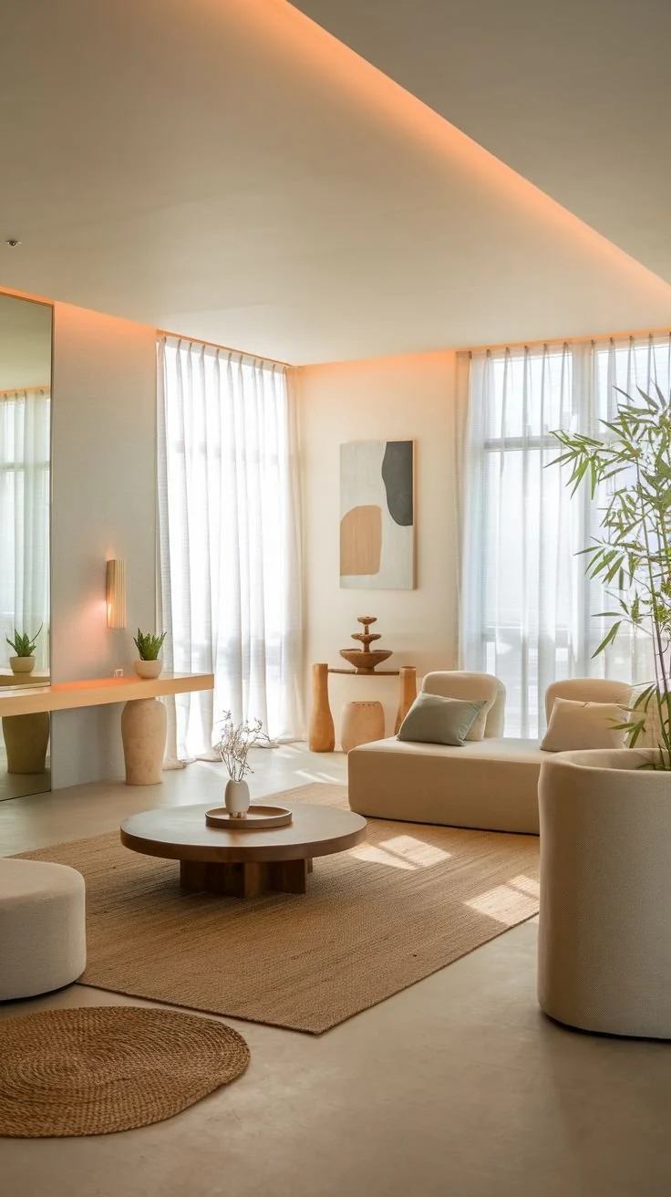 Feng Shui Luxury Living Room