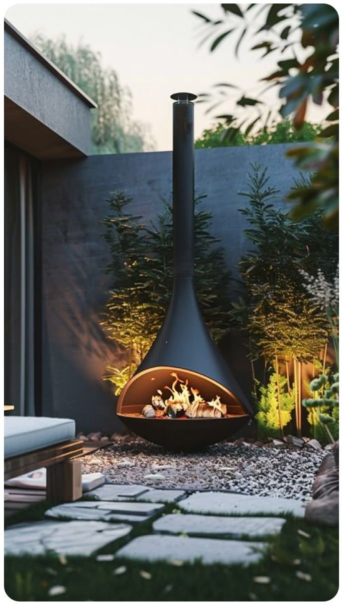chiminea fire pit for outdoor luxury living