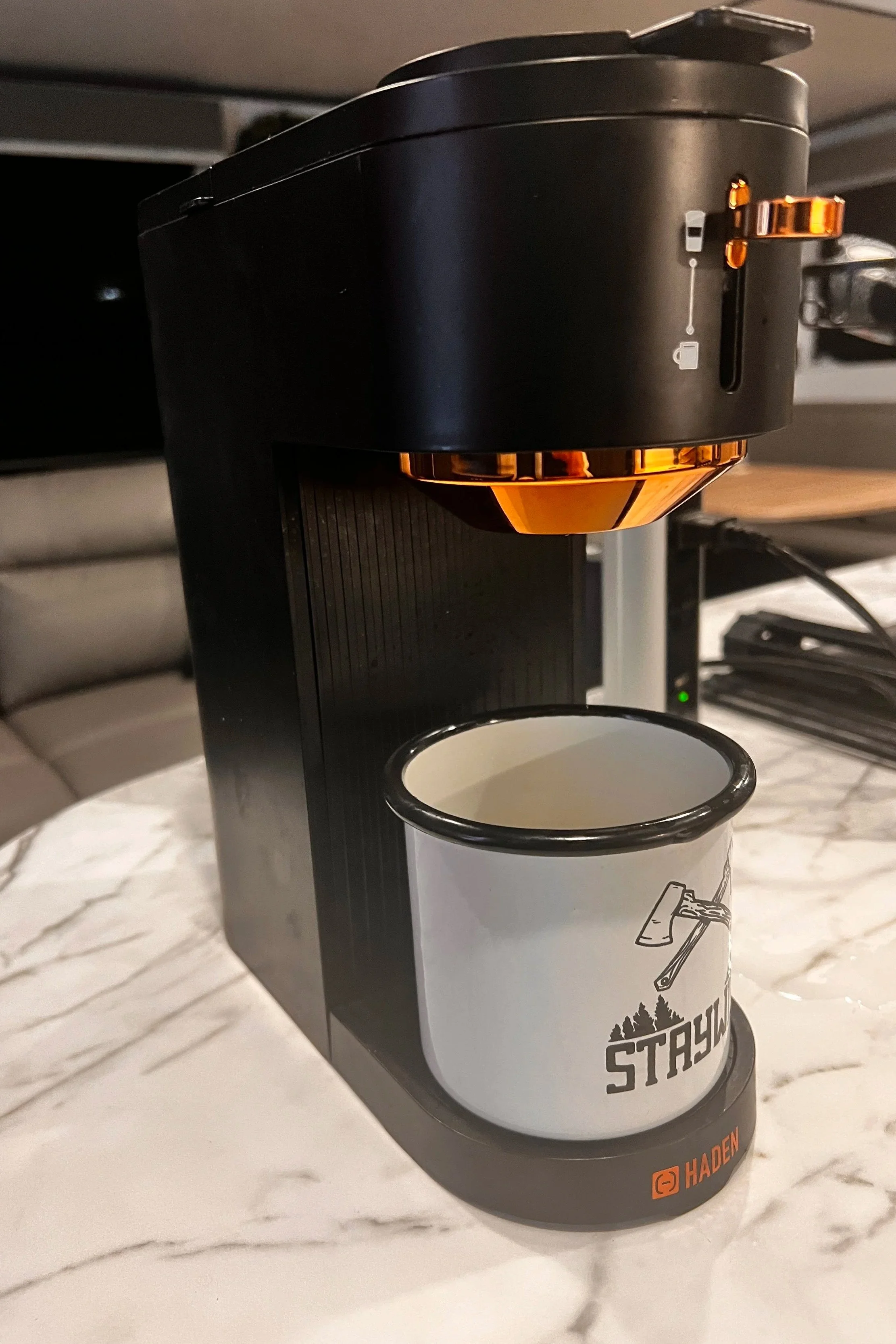 Fully stocked kitchen