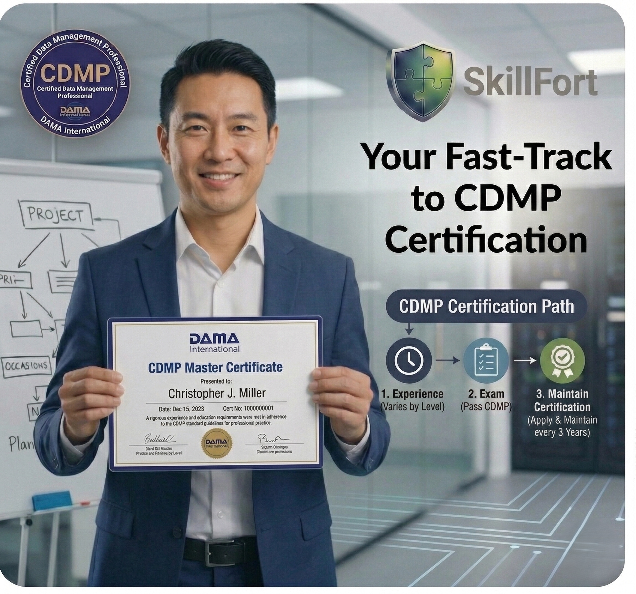 Earn Your CDMP® — Become the Data  Professional Every Organization Is Looking For.