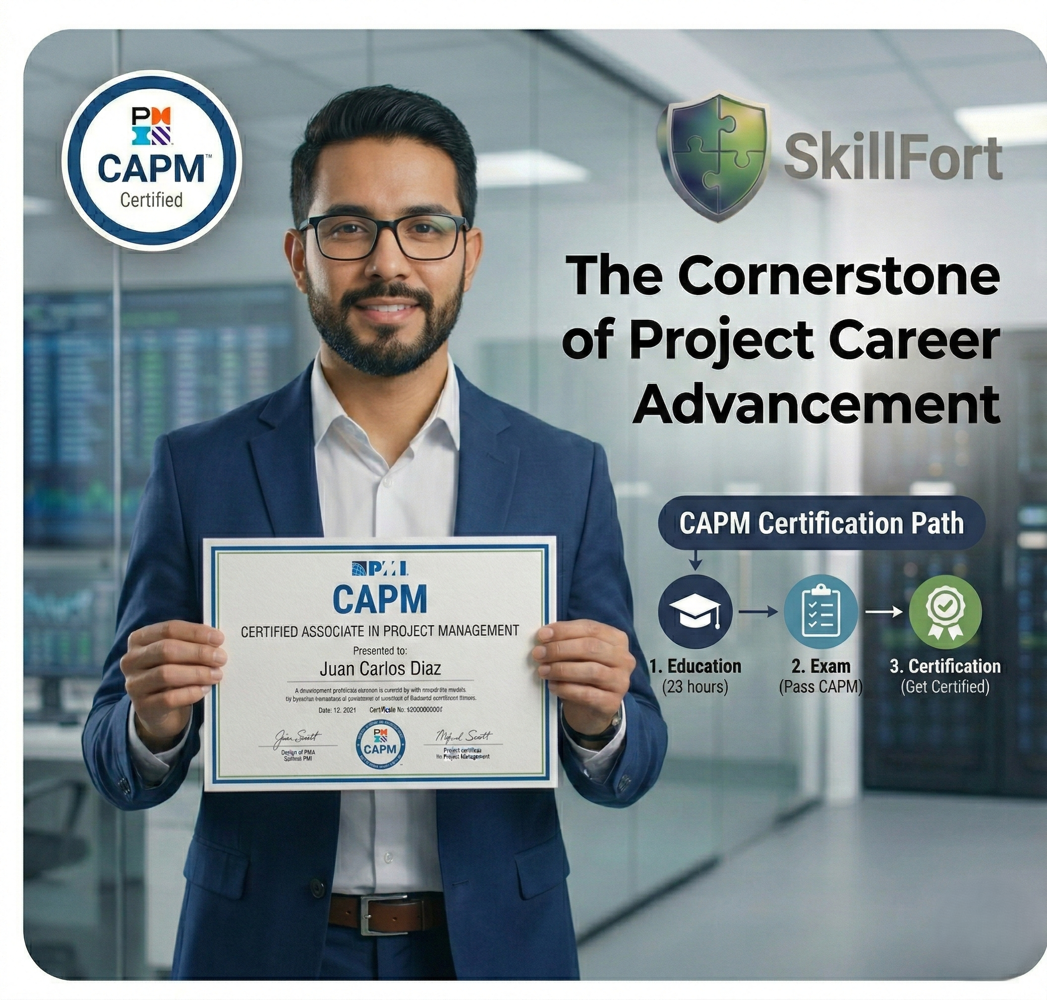 Launch Your Project Management Career with the CAPM® Certification.