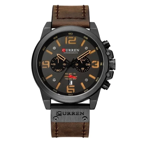 Reloj curren análogo 8314 – café obscuro