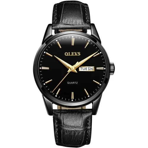 RELOJ OLEVS - NEGRO CASUAL