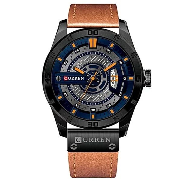 Reloj curren análogo 8301 – café claro