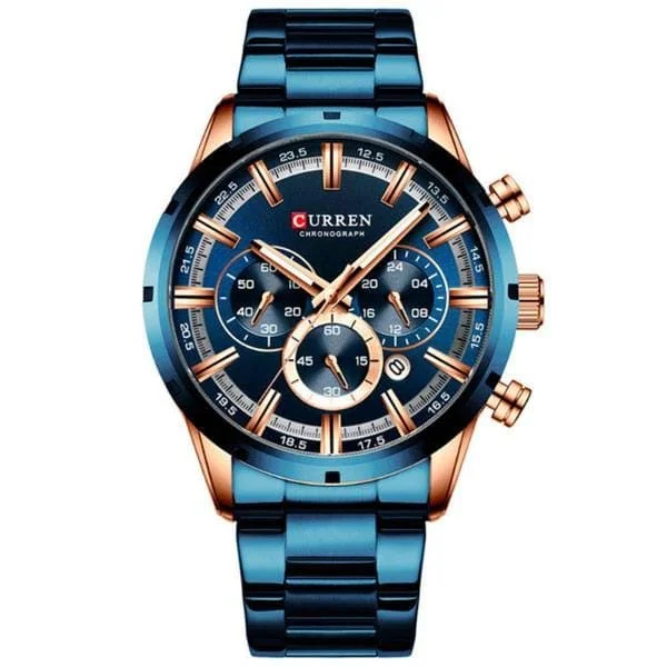 Reloj curren 8355 análogo – azul