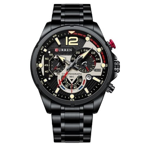 Reloj curren 8395 análogo – negro