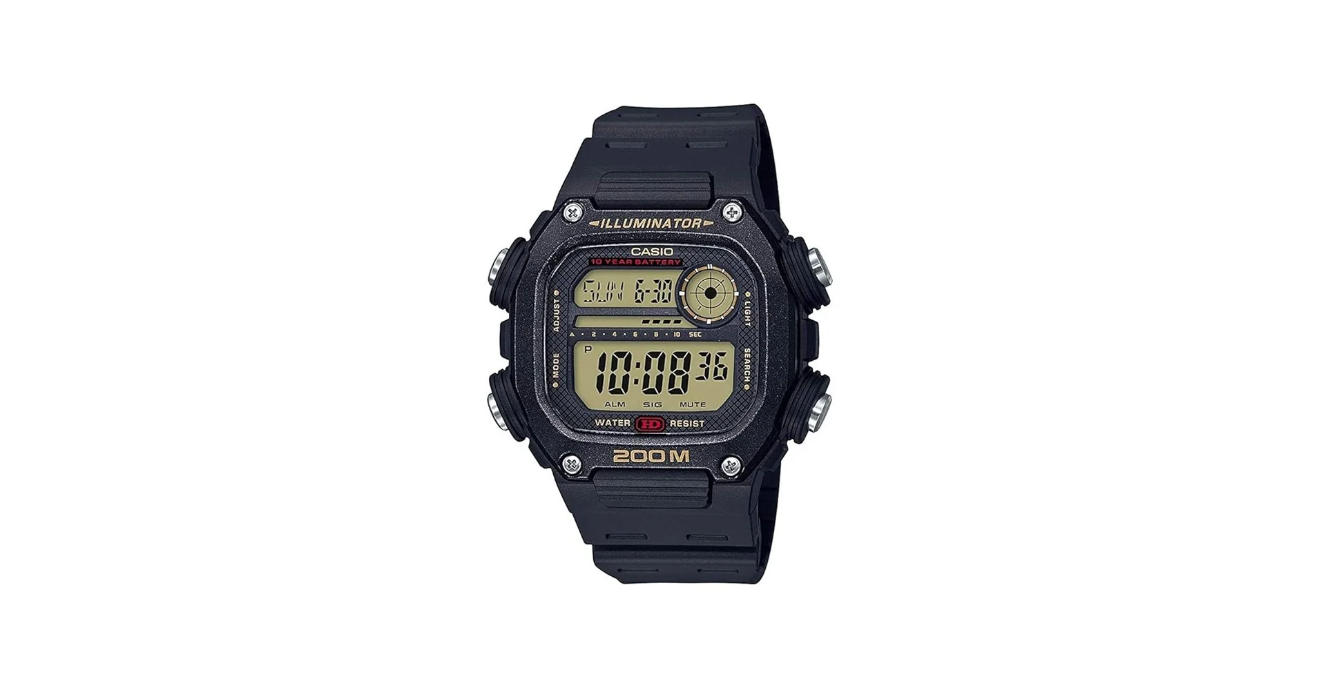 Casio digital DW-291H-9AV BLACK