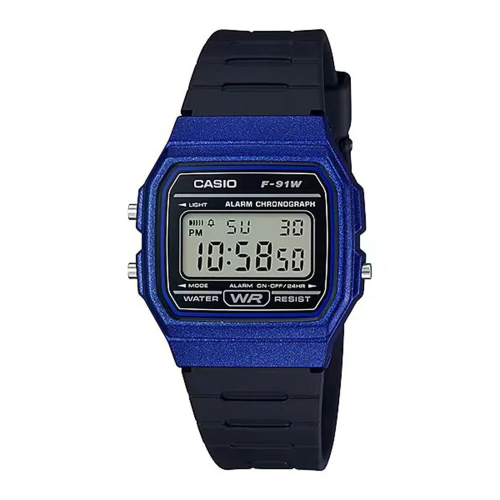 Back to products Reloj Casio F-91WM-2A AZUL/NEGRO