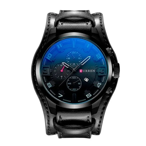 Reloj curren 8225 análogo – negro