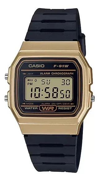 Back to products Reloj Casio F-91WM-2A DORADO/NEGRO