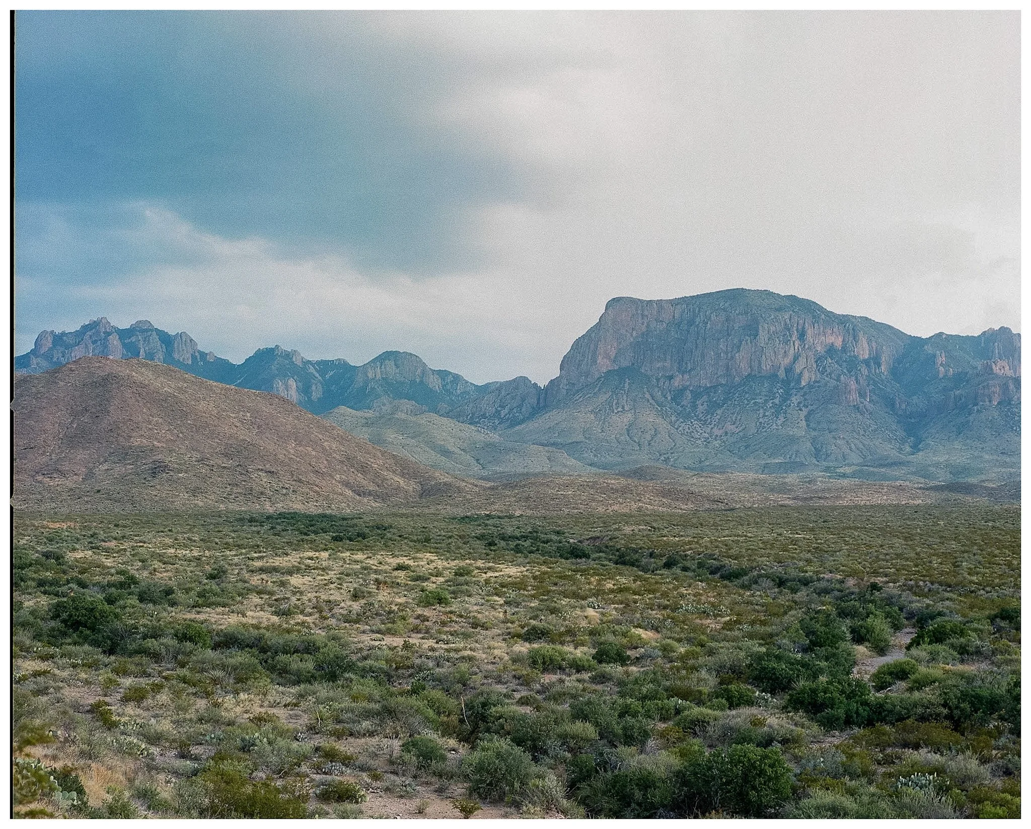 The Chisos Mountains in Big Bend National Park #3