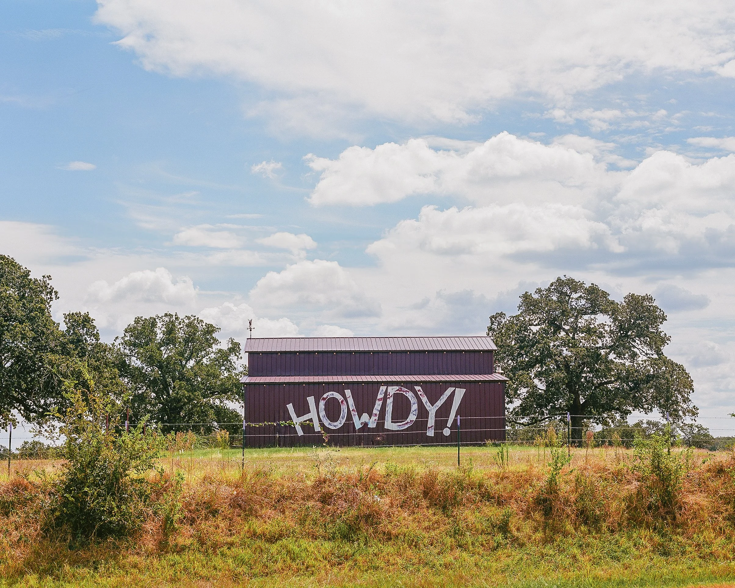 Howdy from a Texas Highway