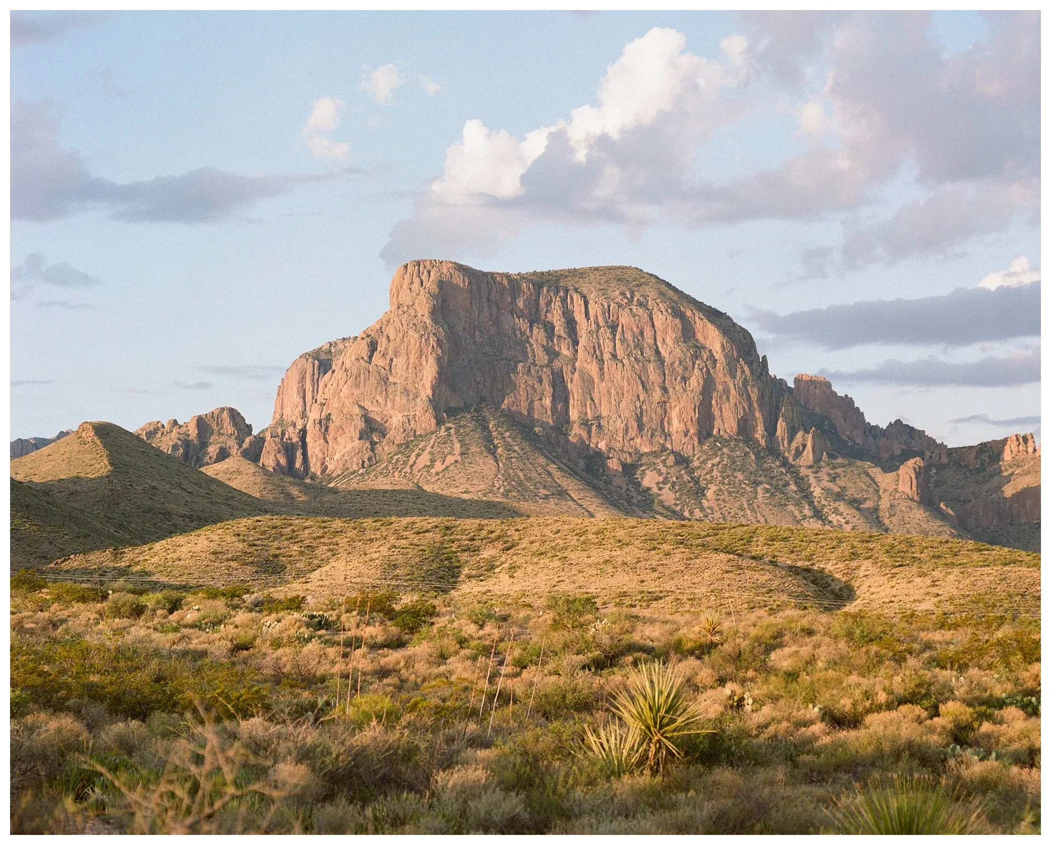 The Chisos Mountains in Big Bend National Park #1