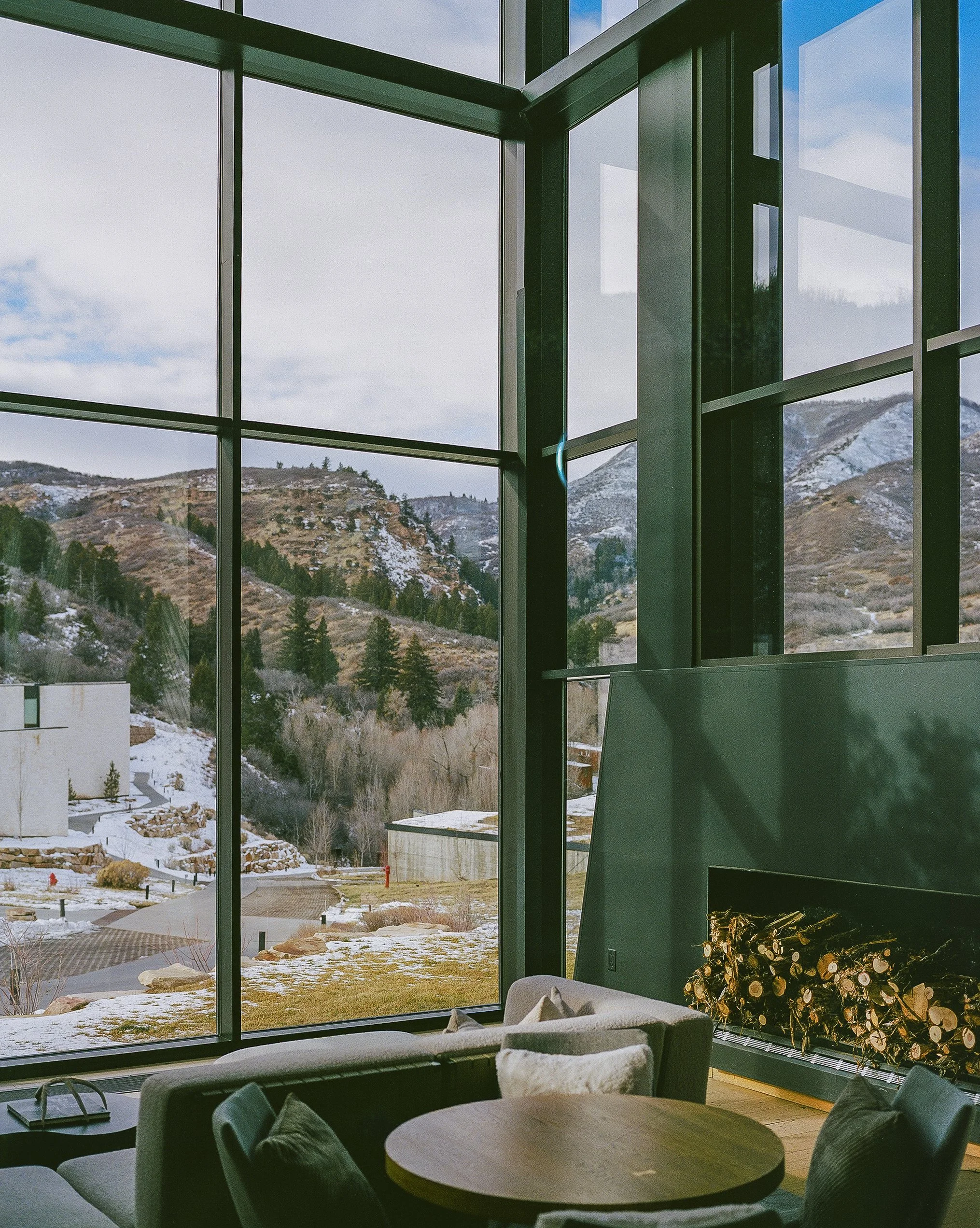 View from The Lodge at Blue Sky, Auberge Collection